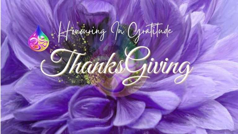 Thanksgiving-An offering of Gratitude