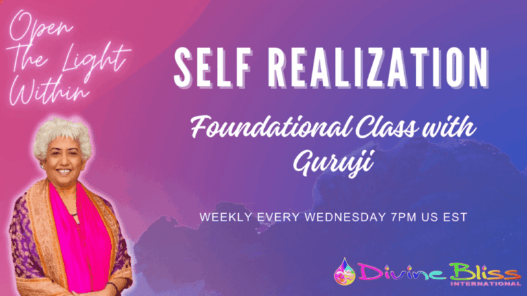 Self Realization Foundational Class