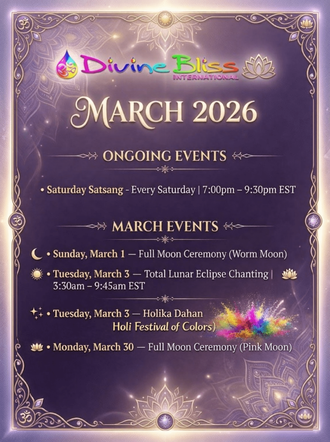 Divine Bliss International